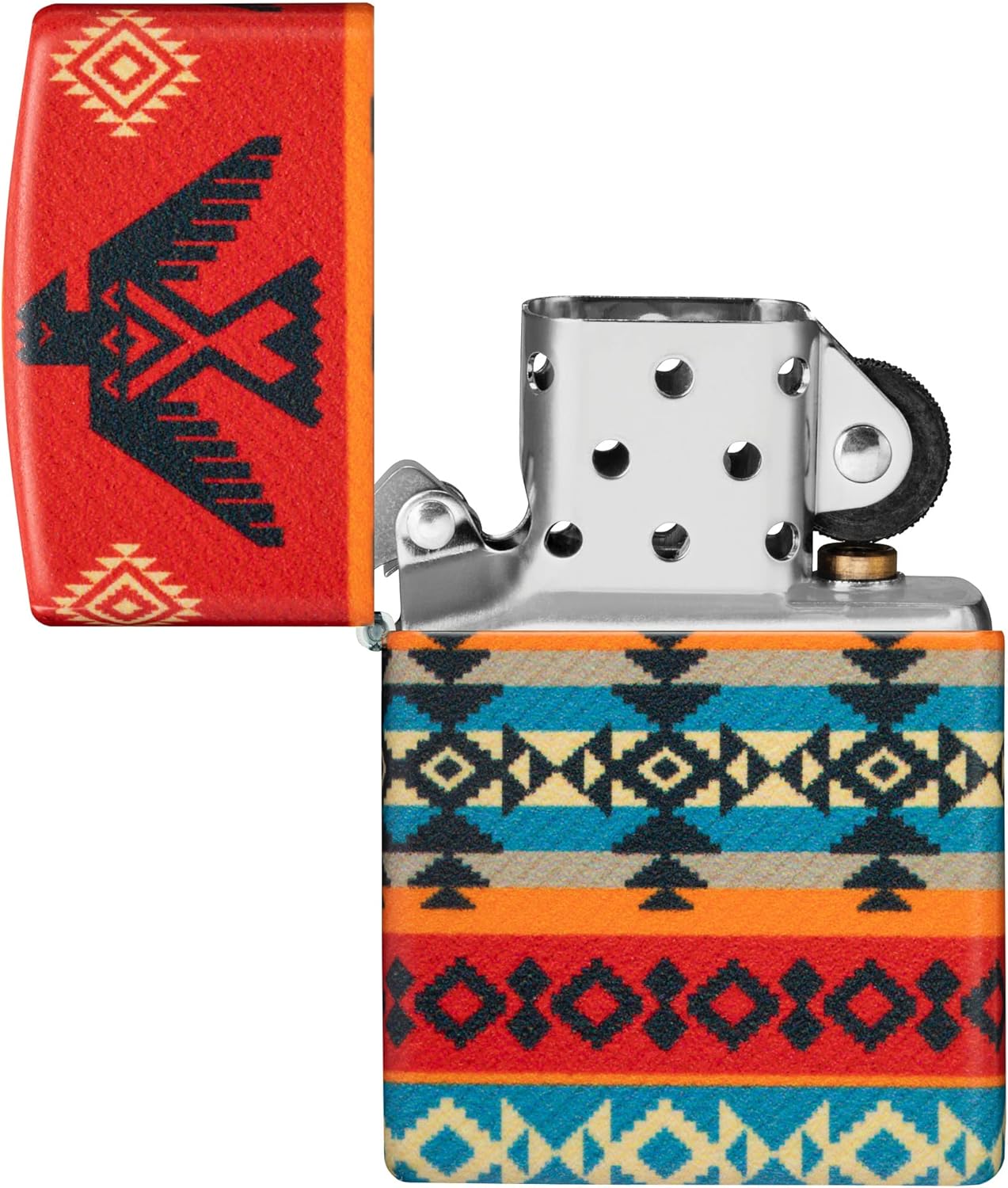 Zippo Lighter: Indian Thunderbird Pattern - 540 Color 48524